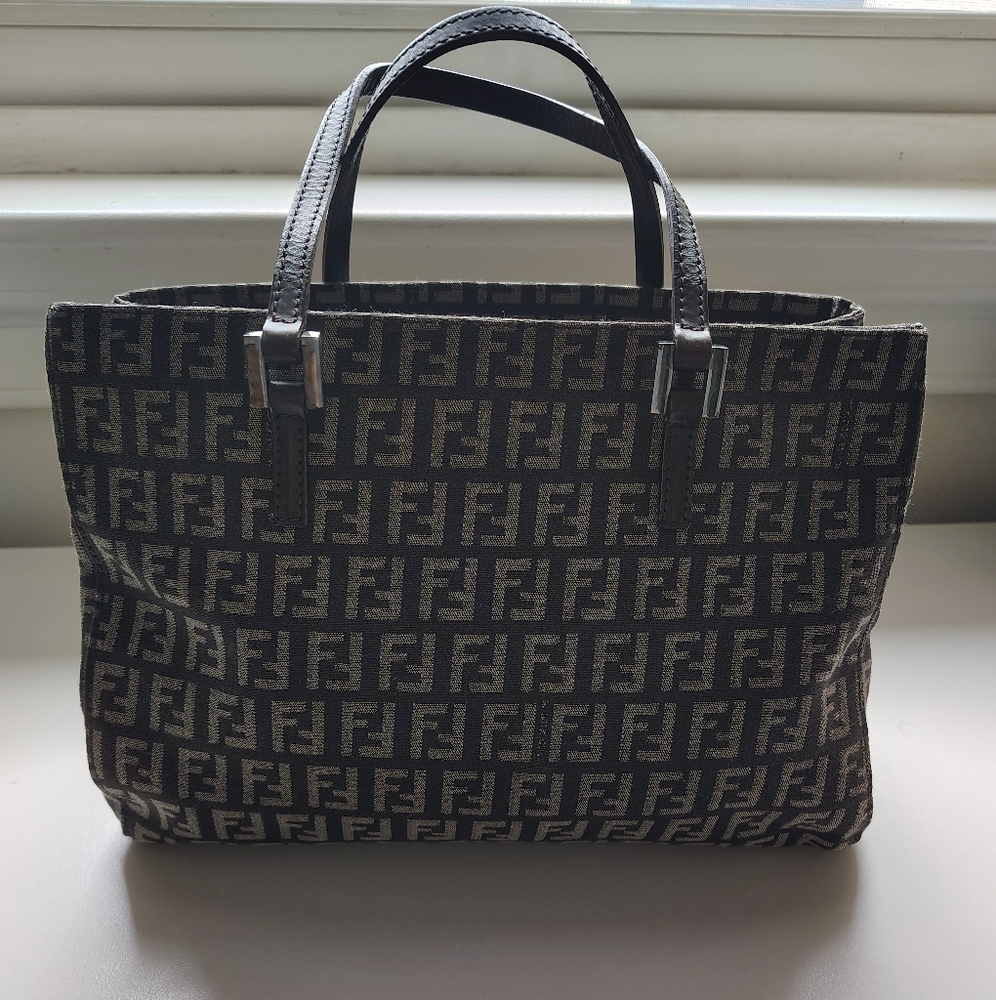 Fendi Brown Zucchino Tote
